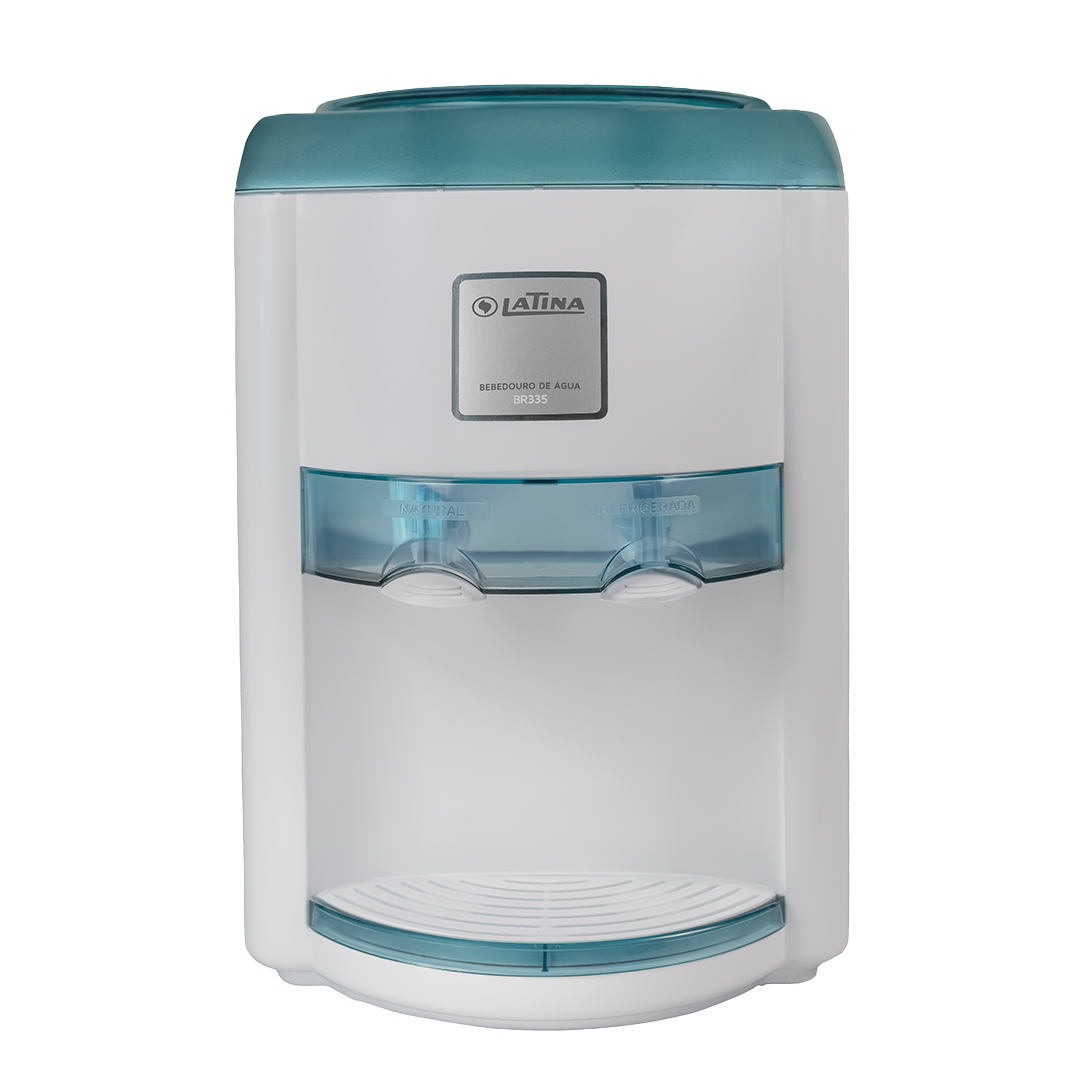 BEBEDOURO DE ÁGUA REFRIGERADA LATINA BR335 - BIVOLT - Branco e Verde