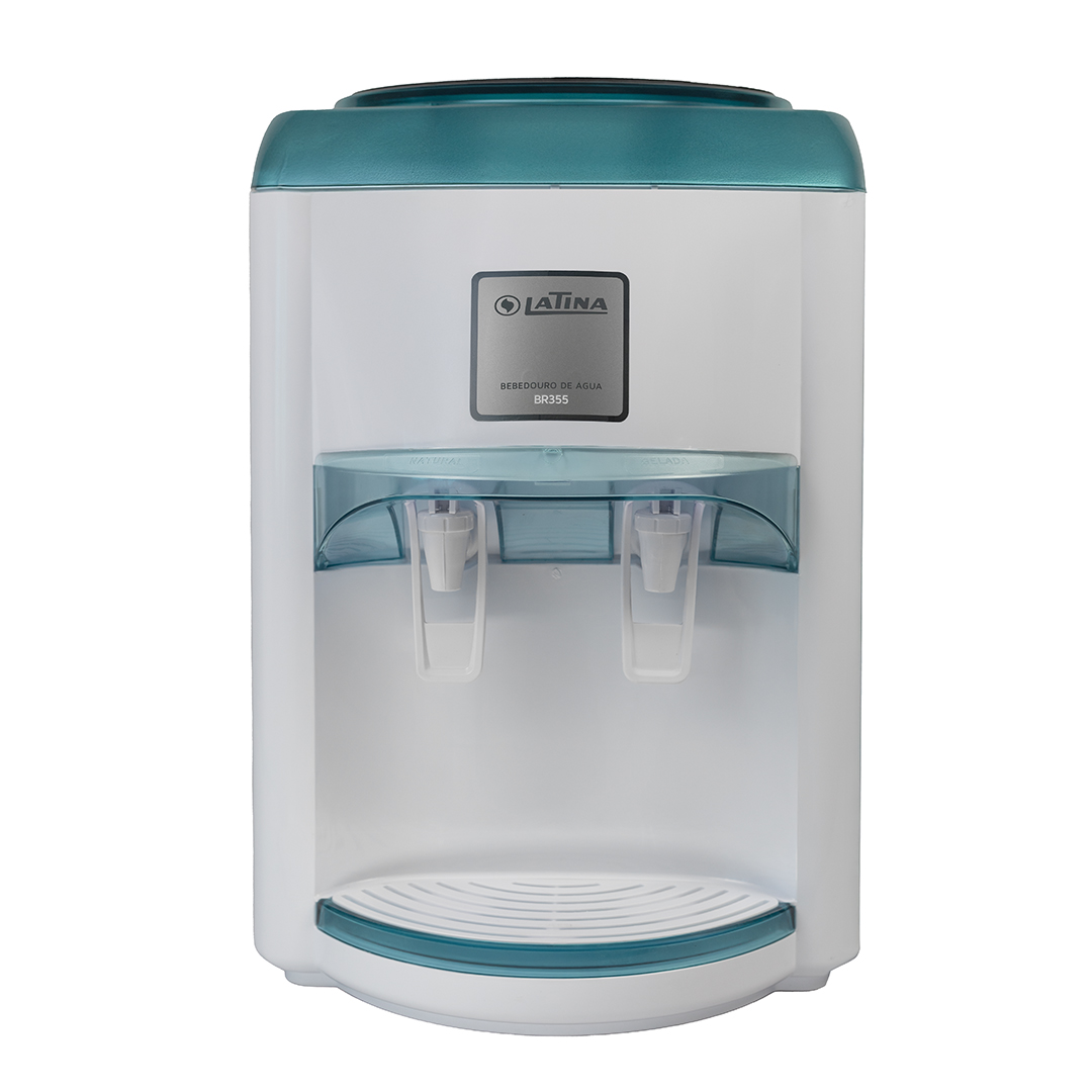 BEBEDOURO DE ÁGUA GELADA LATINA BR355 - Branco e Verde