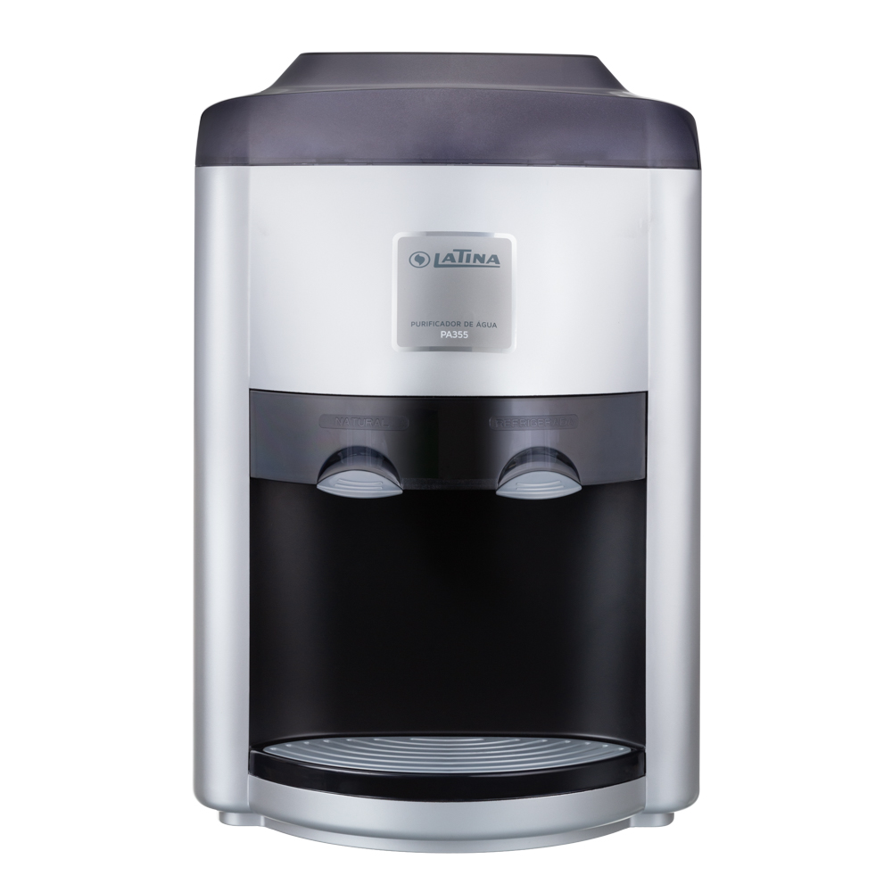 PURIFICADOR DE ÁGUA LATINA PA355 - Prata e Preto