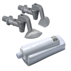 KIT - FILTRO P355 + TORNEIRAS PRATAS PA355