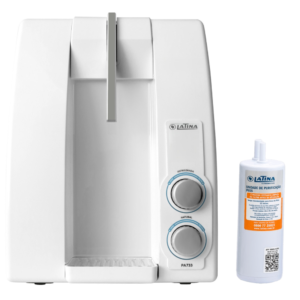 KIT - PURIFICADOR DE ÁGUA REFRIGERADA LATINA PA733 - Branco + Filtro de Reposição P655