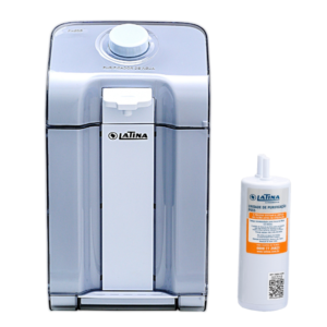 KIT - PURIFICADOR DE ÁGUA LATINA PN535 - Branco e Fumê + Filtro Reposição P655